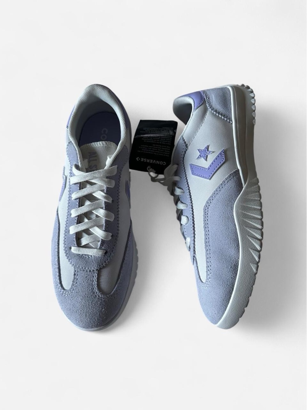 Converse Run Star Trainer Blueberry Ice Lavender Sneakers 7.5 NWT